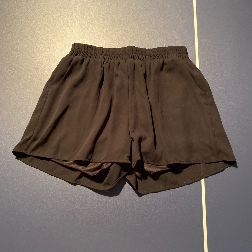 Dee Elle Black Flowy Shorts